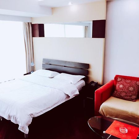 Shanghai Skiline World Union Service Apartment Buitenkant foto