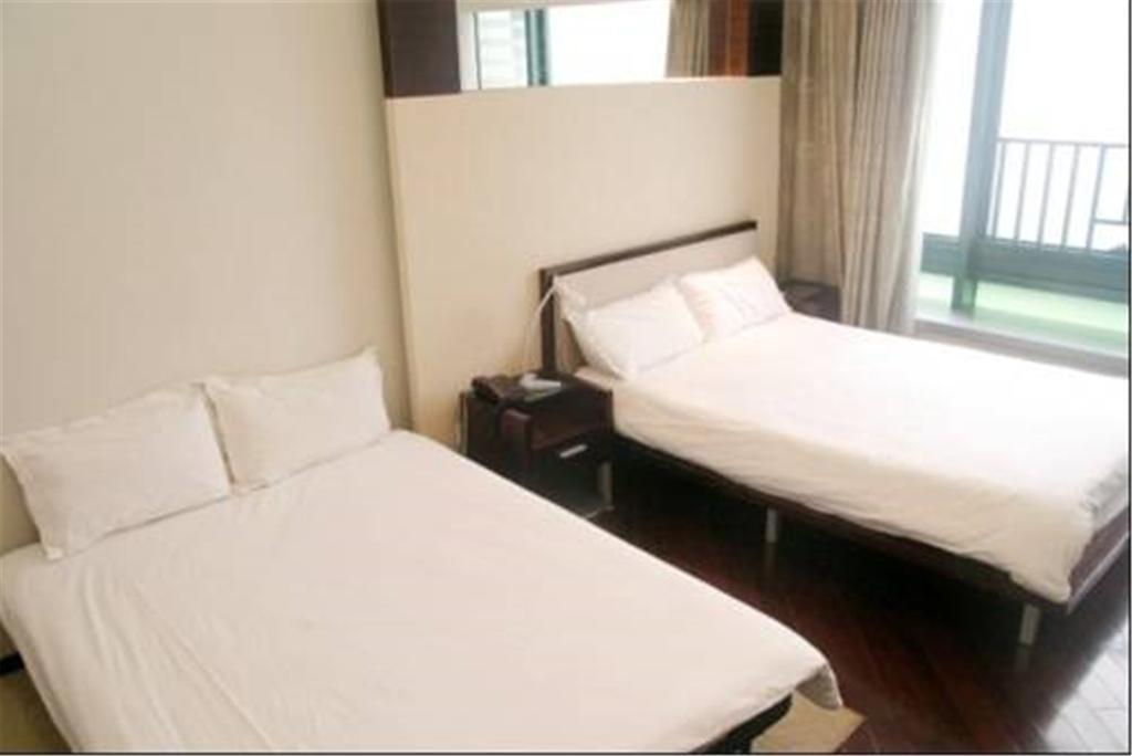Shanghai Skiline World Union Service Apartment Buitenkant foto