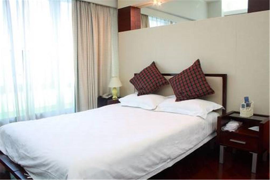 Shanghai Skiline World Union Service Apartment Buitenkant foto