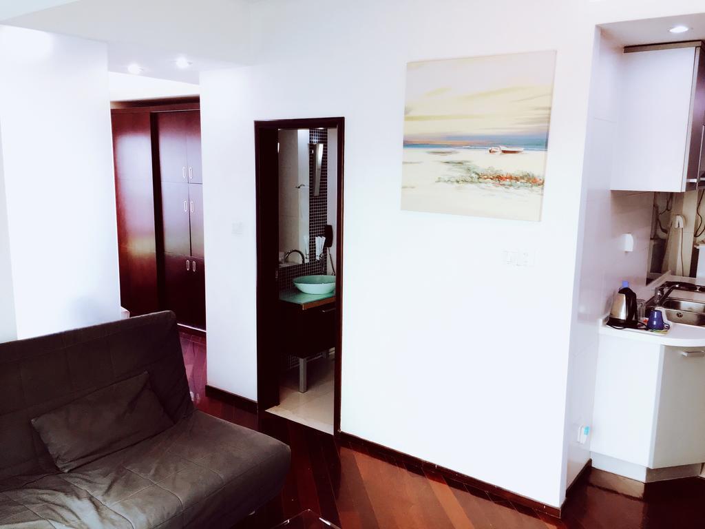 Shanghai Skiline World Union Service Apartment Buitenkant foto