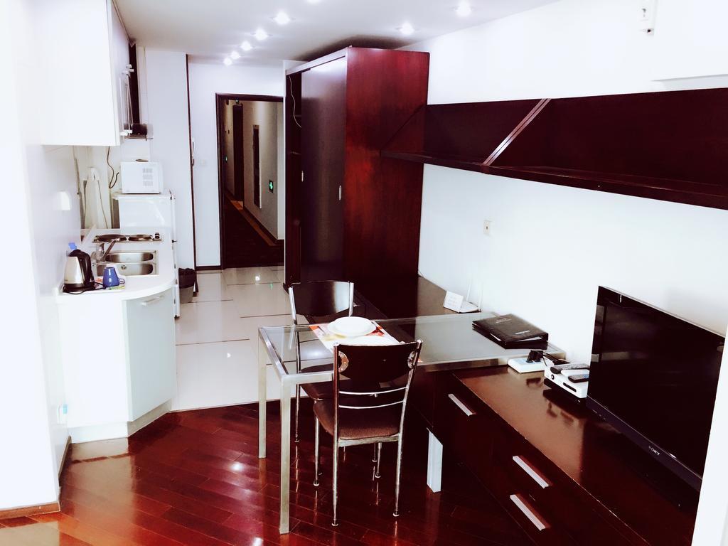 Shanghai Skiline World Union Service Apartment Buitenkant foto
